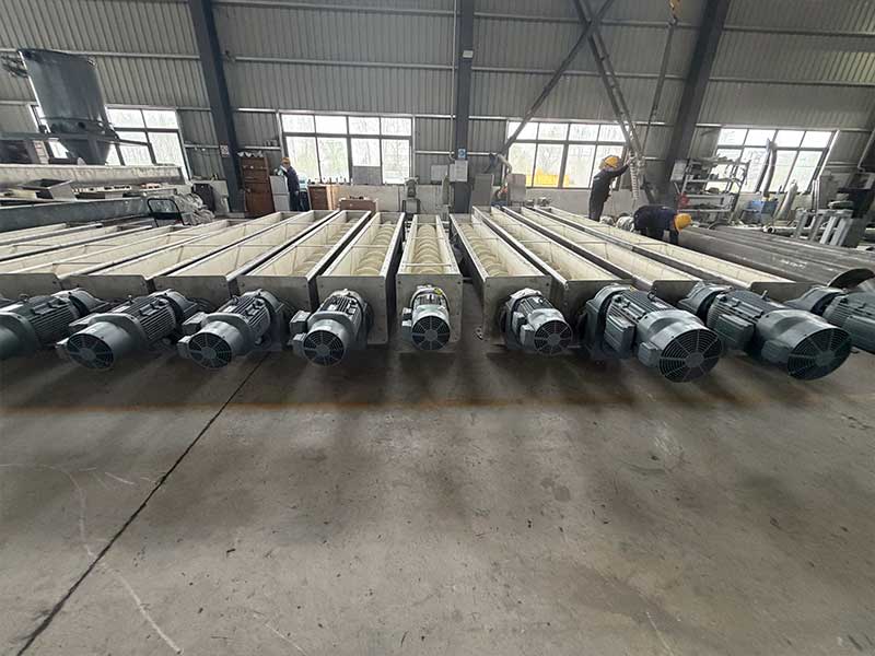 U-Type Screw Conveyor – Ideal Choice for Bulk and Sticky Materials