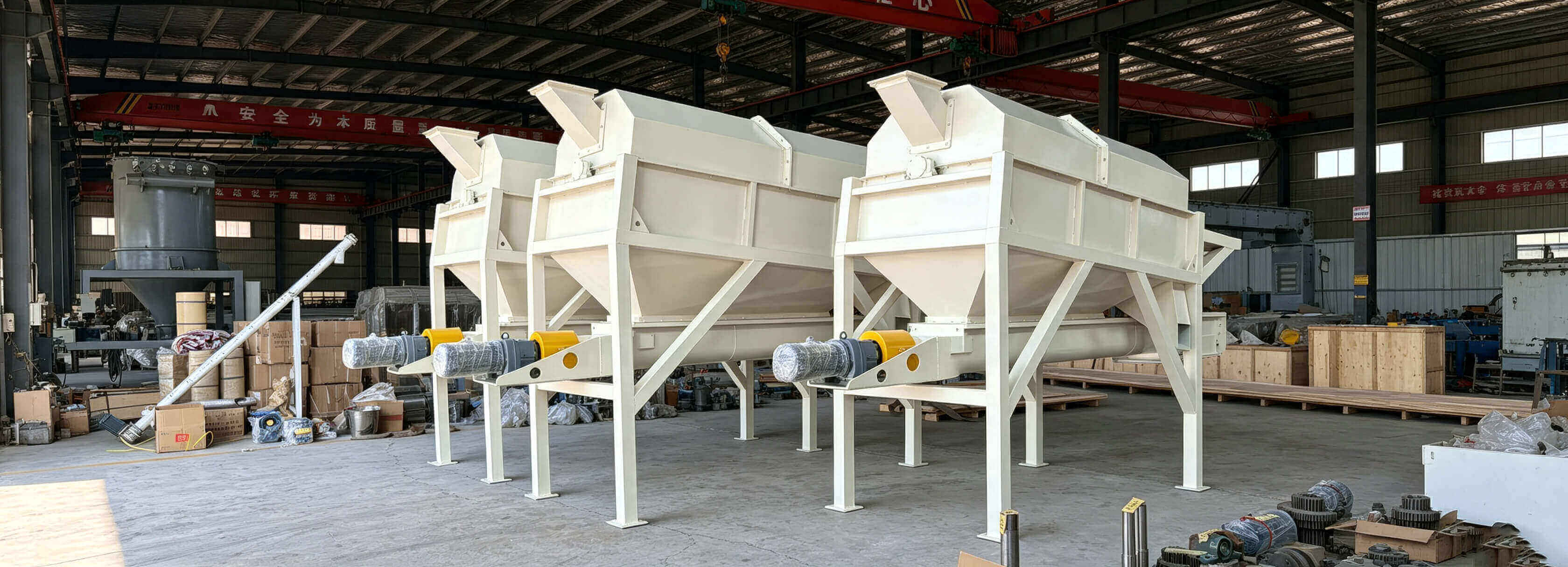 Screening and conveying production line