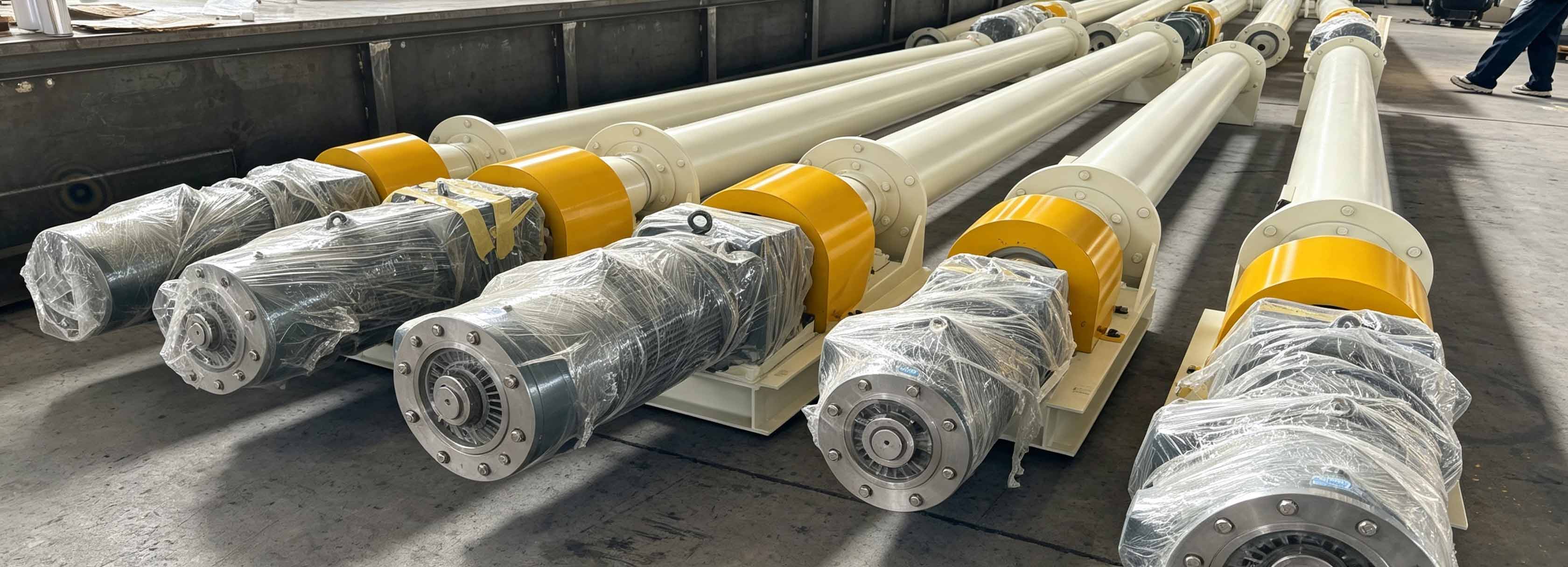 Wear-resistant-Cement-Screw-Conveyor
