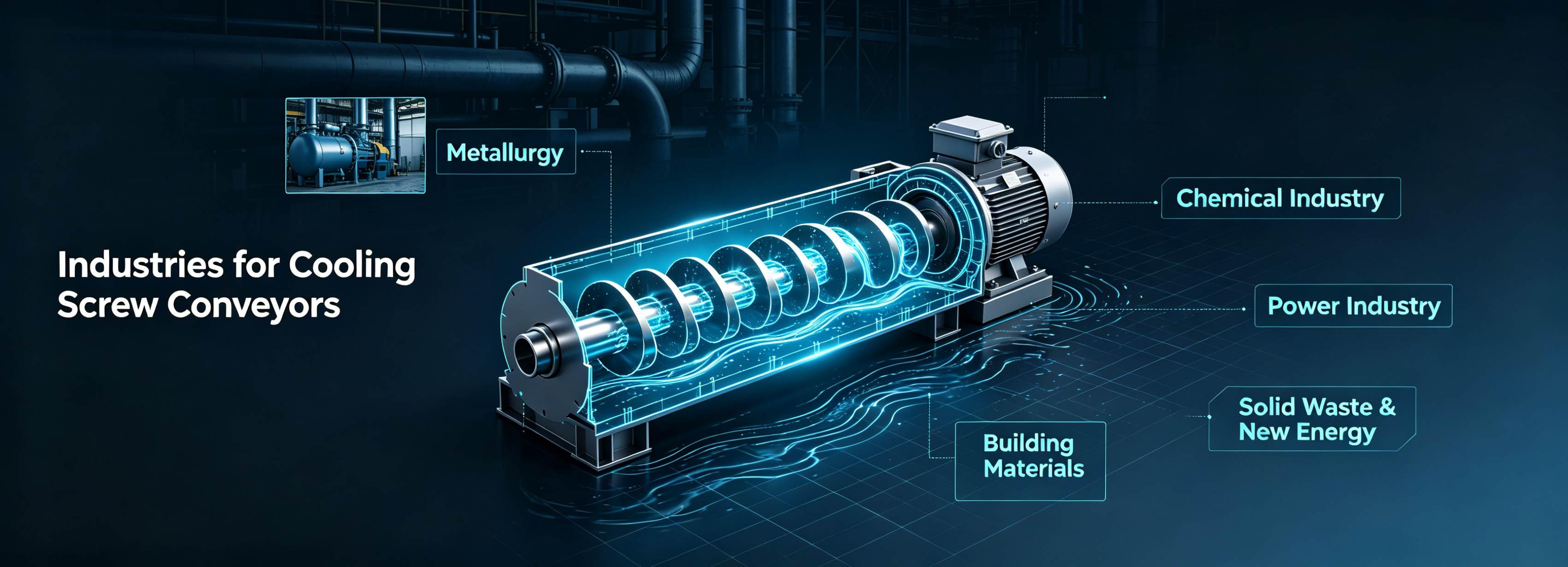 Industries-Applicable-to-Cooling-Screw-Conveyors