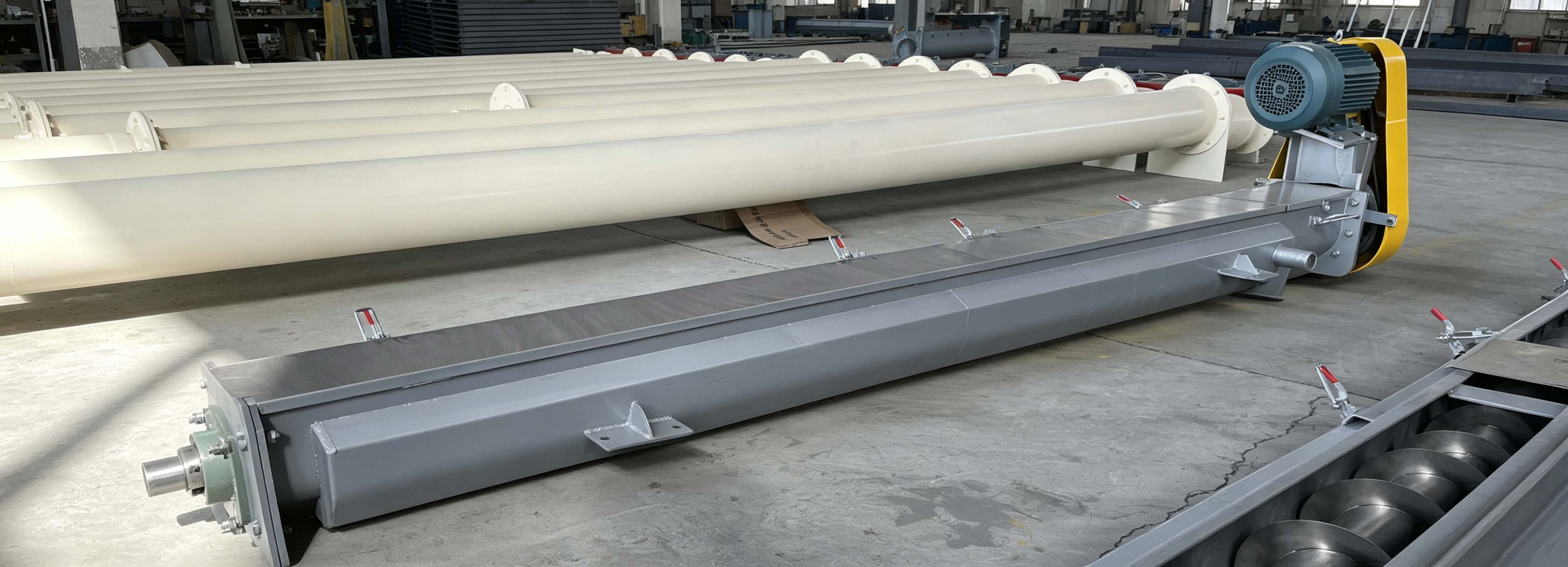 Water-cooled-screw-conveyor-equipment
