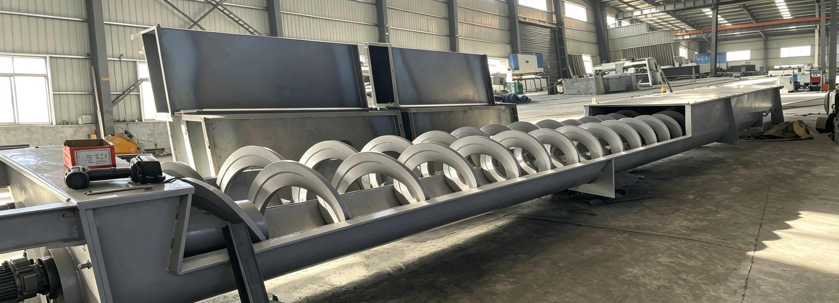 Double-Shaftless-Screw-Conveyor