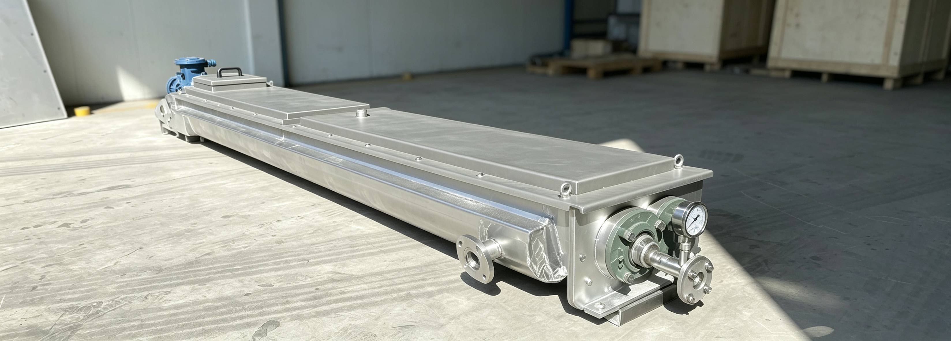 Heating-Screw-Conveyor-Equipment