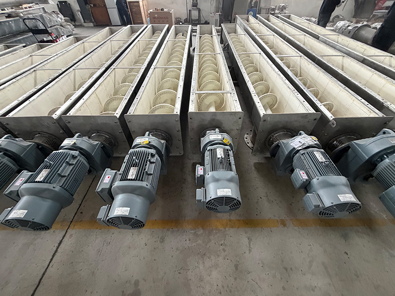 Ceramic screw conveyor 2