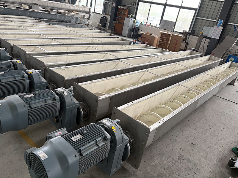 Ceramic screw conveyor 4