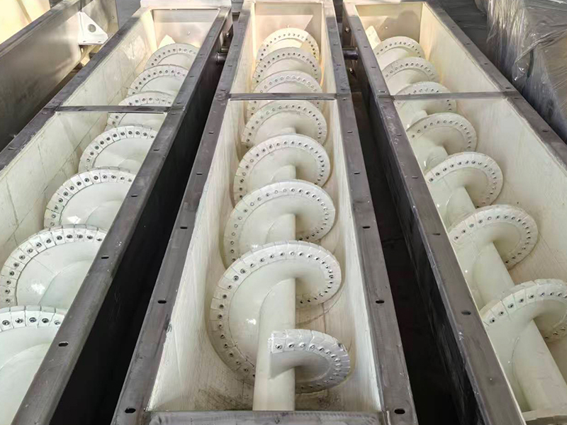 Ceramic screw conveyor 3